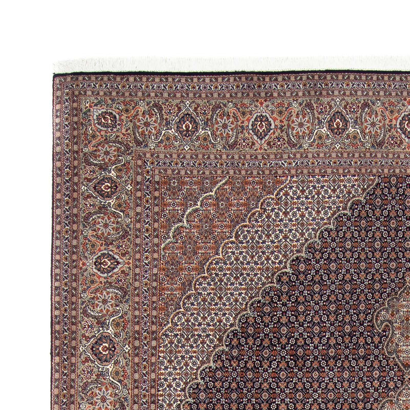 Täbriz Teppich 207x296cm - Perserteppich - dunkelblau