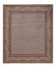 Täbriz Teppich 254x295cm - Perserteppich - dunkelbraun