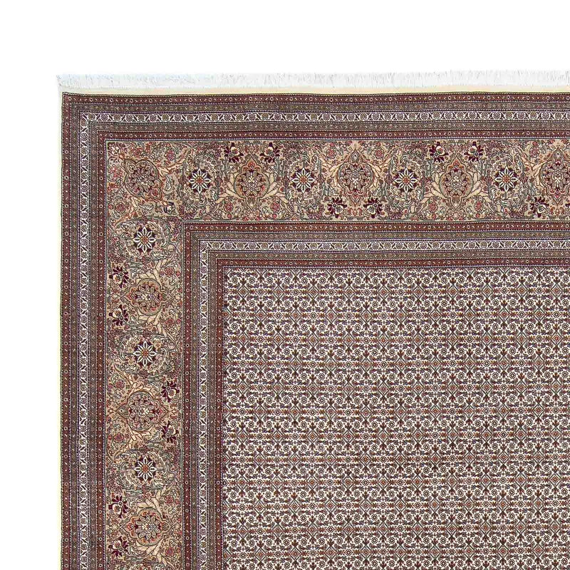 Täbriz Teppich 254x295cm - Perserteppich - dunkelbraun