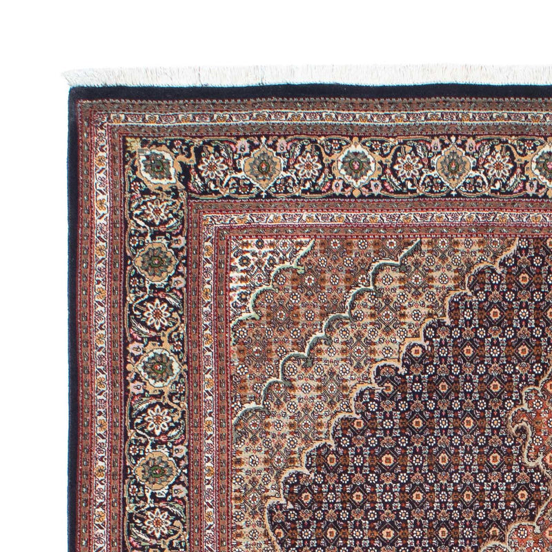 Täbriz Teppich 154x205cm - Perserteppich - dunkelbraun