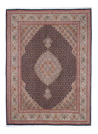 Täbriz Teppich 155x210cm - Perserteppich - dunkelbraun – product image