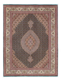 Täbriz Teppich 152x198cm - Perserteppich - grün – product image