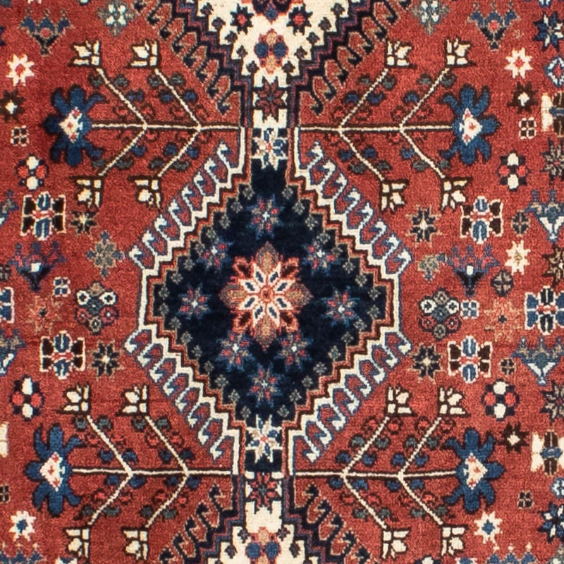 Yalameh Teppich 83x382cm - Perserteppich - dunkelrot