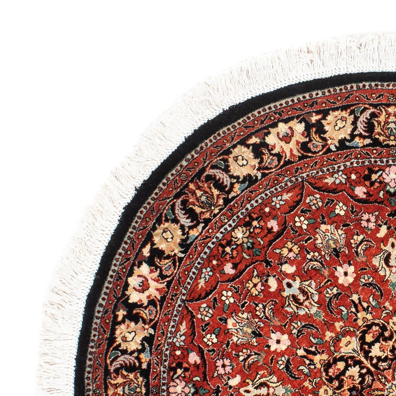 Bidjar Teppich 127x127cm - Perserteppich - dunkelrot