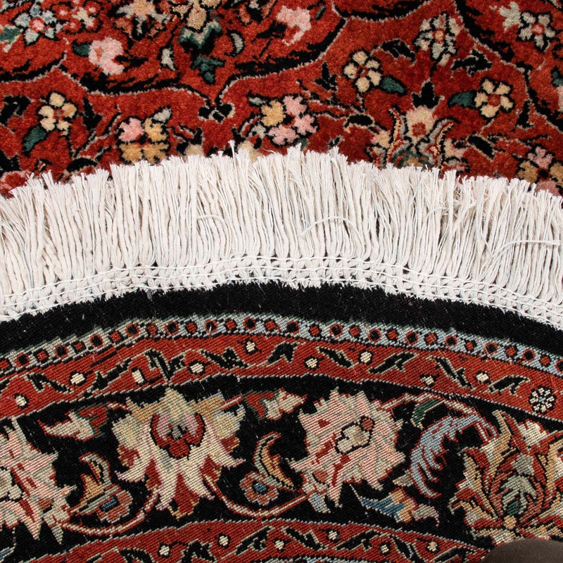 Bidjar Teppich 127x127cm - Perserteppich - dunkelrot