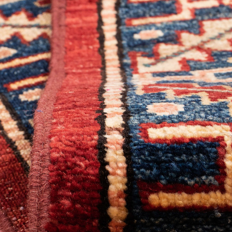 Kazak Teppich 62x281cm - Orientteppich - dunkelrot
