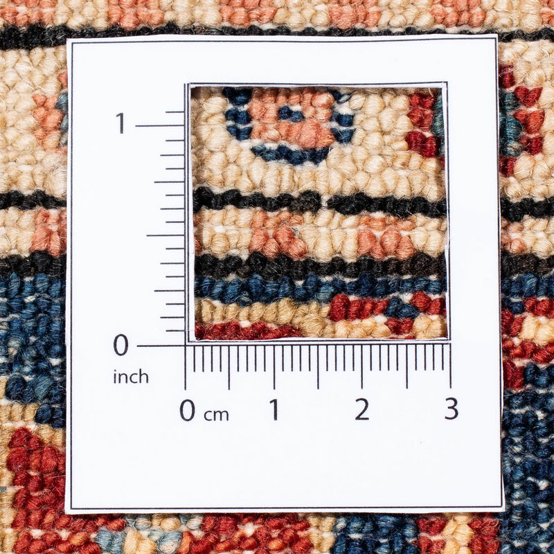 Kazak Teppich 62x281cm - Orientteppich - dunkelrot