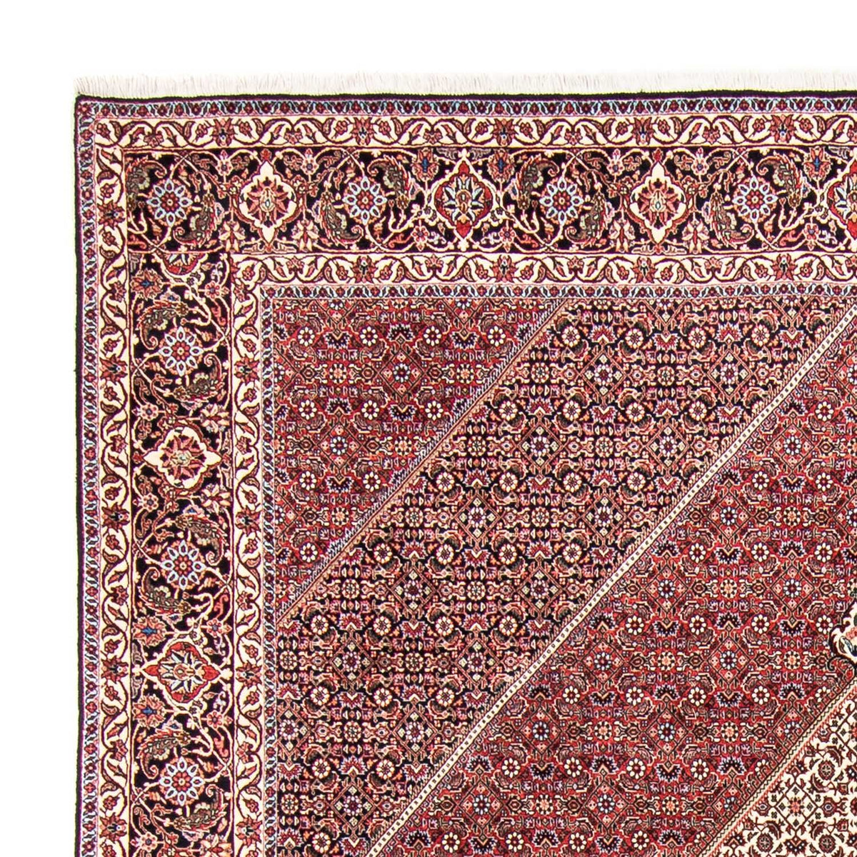Bidjar Teppich 252x352cm - Perserteppich - dunkelrot