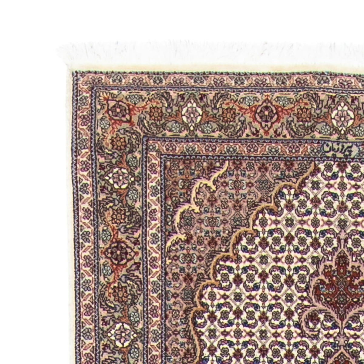 Täbriz Teppich 82x402cm - Perserteppich - mehrfarbig