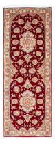 Täbriz - 50 Raj Teppich 80x208cm - Perserteppich - dunkelrot