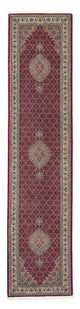 Täbriz Teppich 81x343cm - Perserteppich - dunkelrot