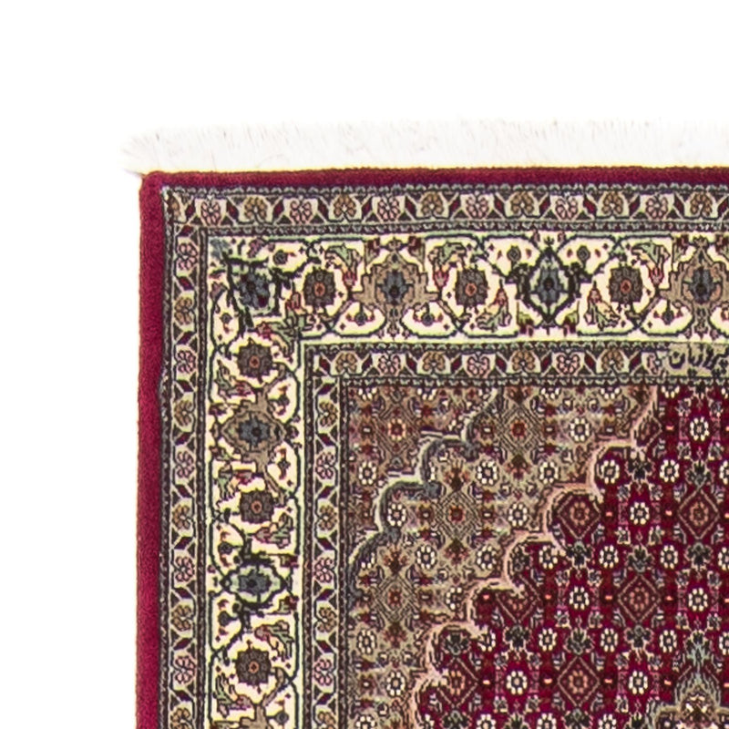 Täbriz Teppich 81x343cm - Perserteppich - dunkelrot