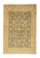 Täbriz - 50 Raj Teppich 99x144cm - Perserteppich - grün
