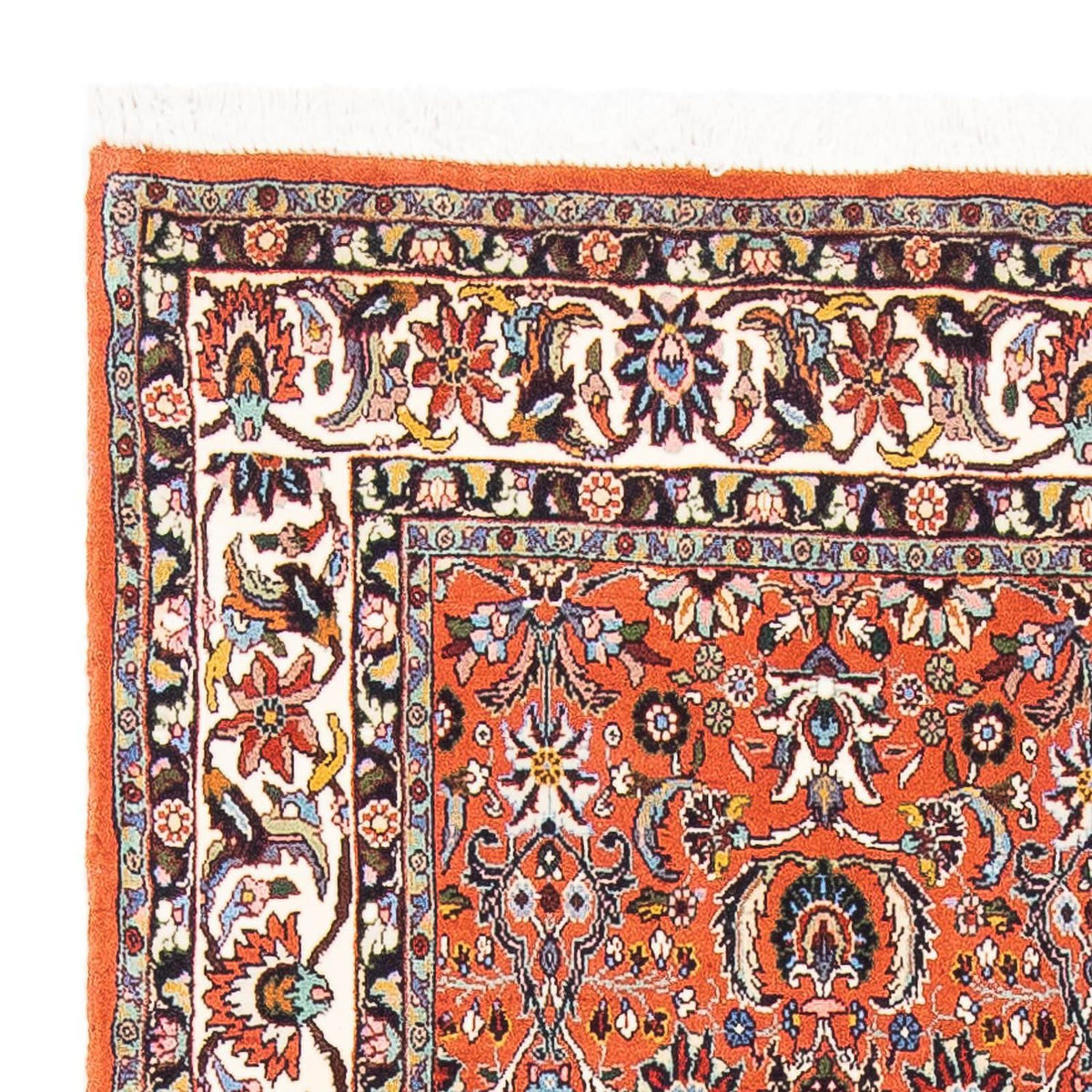 Bidjar Teppich 108x173cm - Perserteppich - hellrot