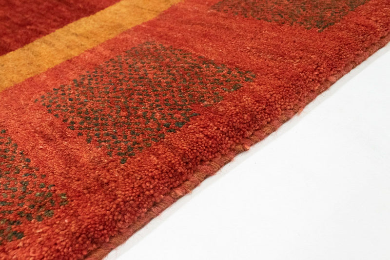 Gabbeh Teppich - Perser 147 x 198 cm - rot