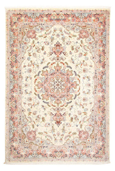 Täbriz Teppich 195x292cm - Perserteppich - beige