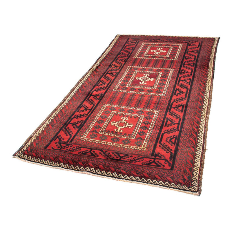 Belutsch Teppich 119x224cm - Orientteppich - rot