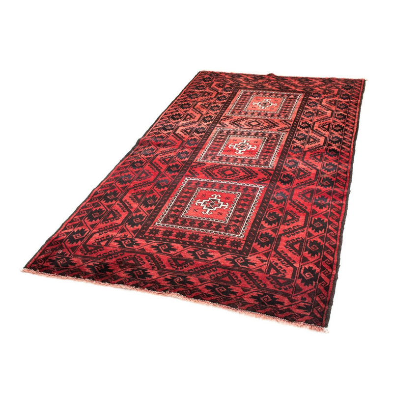 Belutsch Teppich 112x207cm - Orientteppich - rot