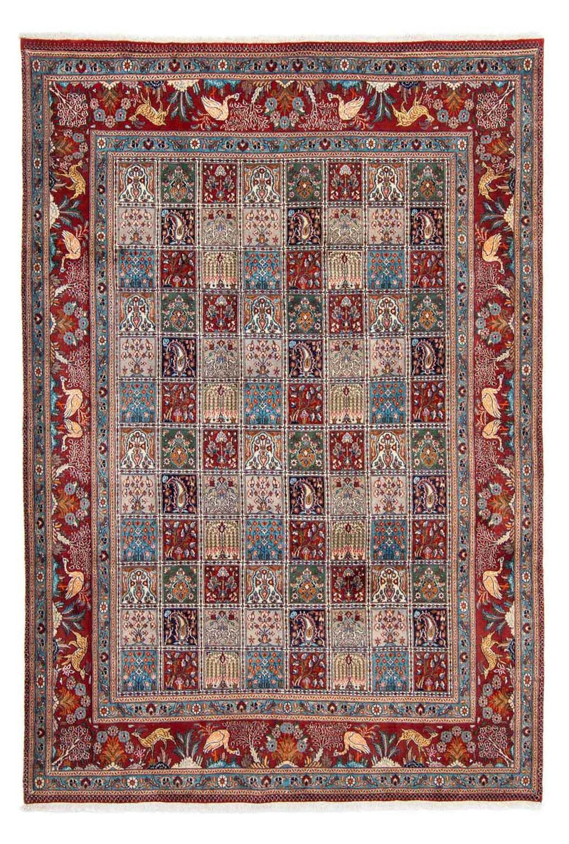 Moud Teppich 206x304cm - Perserteppich - hellrot