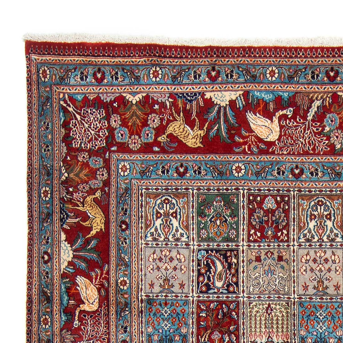 Moud Teppich 206x304cm - Perserteppich - hellrot