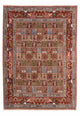Moud Teppich 206x297cm - Perserteppich - dunkelrot