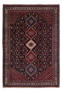Yalameh Teppich 208x304cm - Perserteppich - dunkelblau – product image