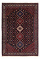 Yalameh Teppich 208x304cm - Perserteppich - dunkelblau