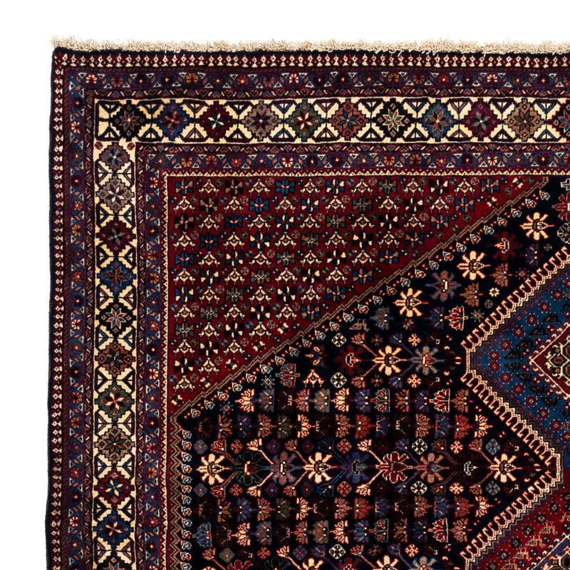 Yalameh Teppich 208x304cm - Perserteppich - dunkelblau