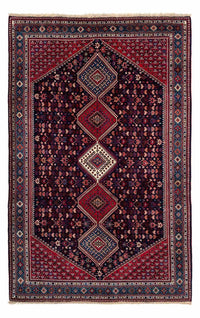 Yalameh Teppich 207x313cm - Perserteppich - dunkelblau – product image