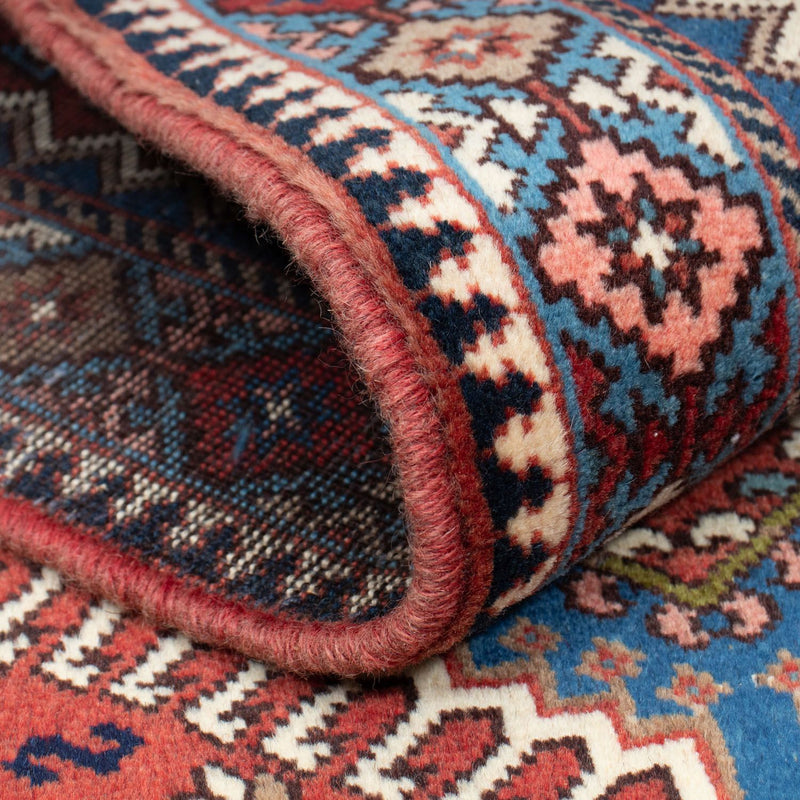 Yalameh Teppich 80x190cm - Perserteppich - dunkelblau