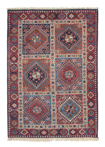 Yalameh Teppich 100x136cm - Perserteppich - blau