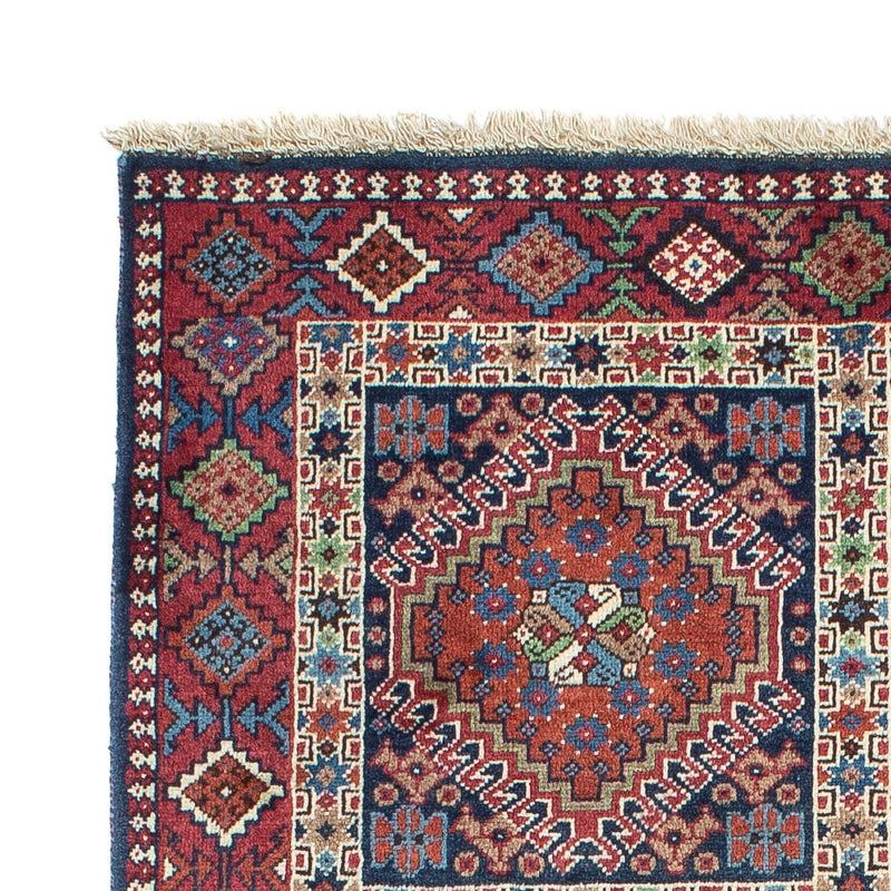 Yalameh Teppich 100x136cm - Perserteppich - blau