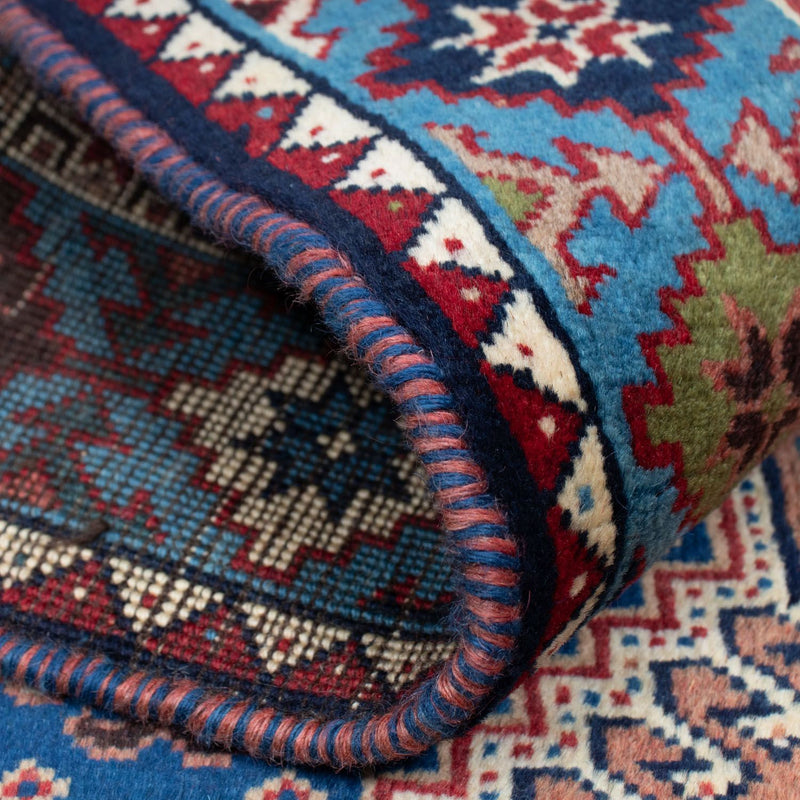 Yalameh Teppich 100x140cm - Perserteppich - dunkelblau