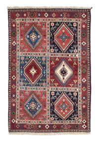 Yalameh Teppich 100x148cm - Perserteppich - rot – product image