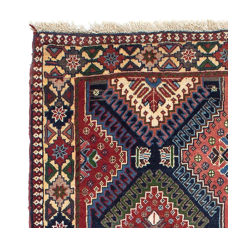 Yalameh Teppich 103x144cm - Perserteppich - blau
