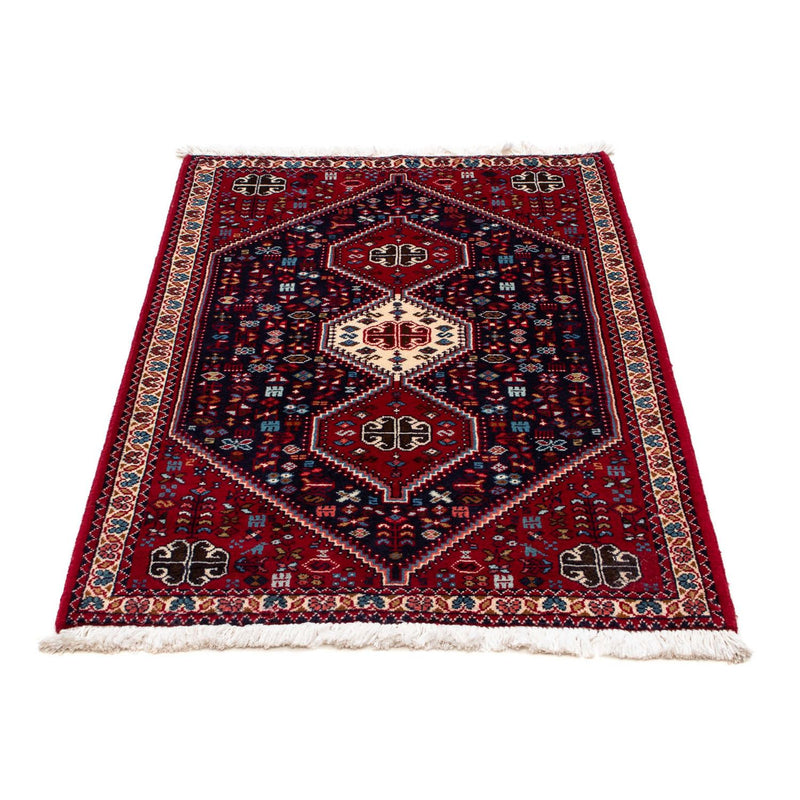 Abadeh Teppich 76x121cm - Perserteppich - dunkelblau
