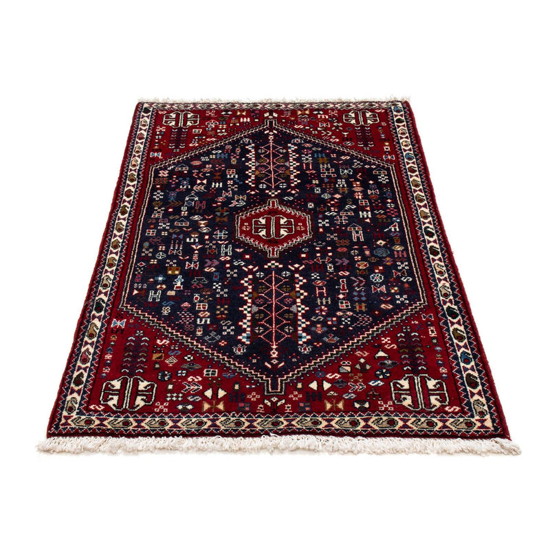 Abadeh Teppich 78x129cm - Perserteppich - dunkelblau