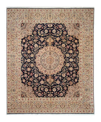 Täbriz - 50 Raj Teppich 300x338cm - Perserteppich - dunkelblau – product image