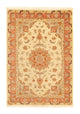 Täbriz - 50 Raj Teppich 103x148cm - Perserteppich - beige
