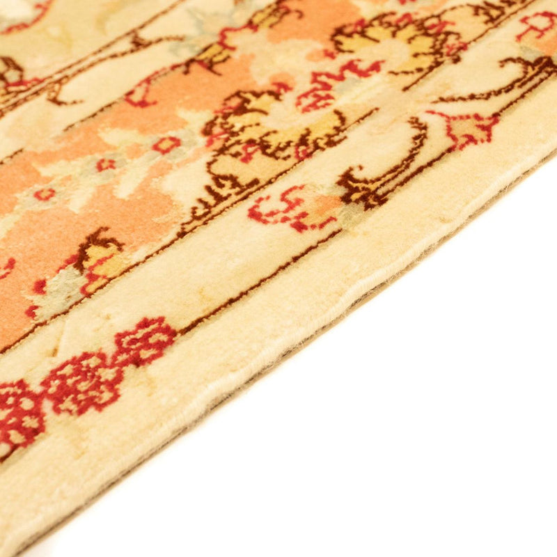 Täbriz - 50 Raj Teppich 100x152cm - Perserteppich - beige