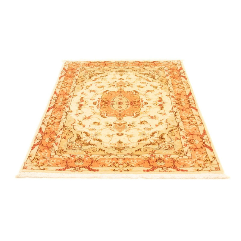 Täbriz - 50 Raj Teppich 100x152cm - Perserteppich - beige