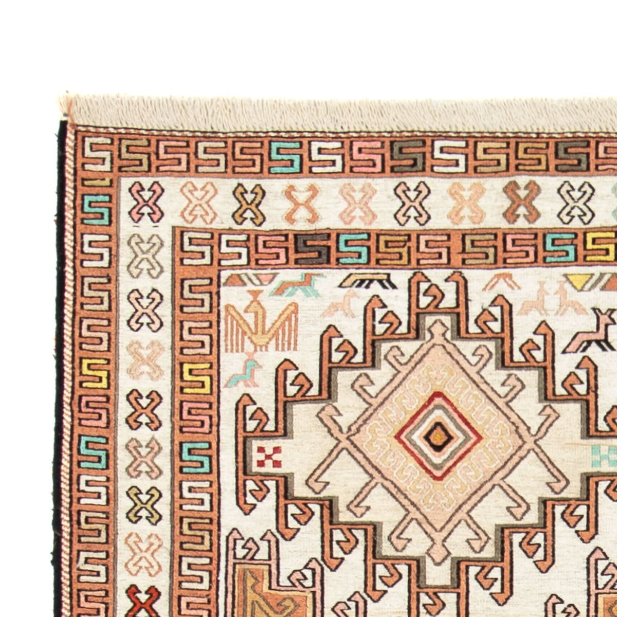 Ardebil Teppich 102x149cm - Perserteppich - beige