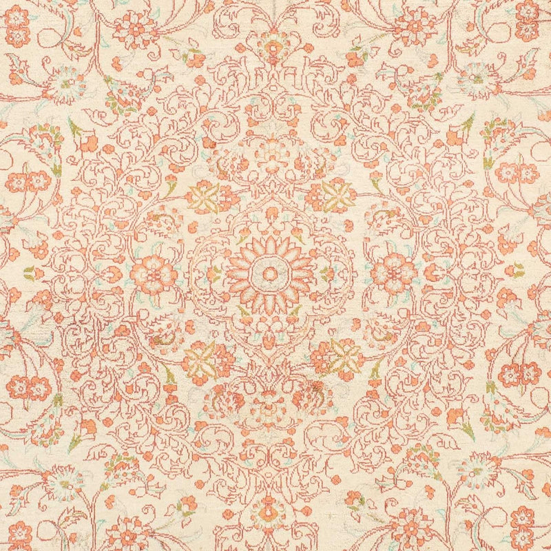 Ghom Teppich 98x146cm - Perserteppich - beige