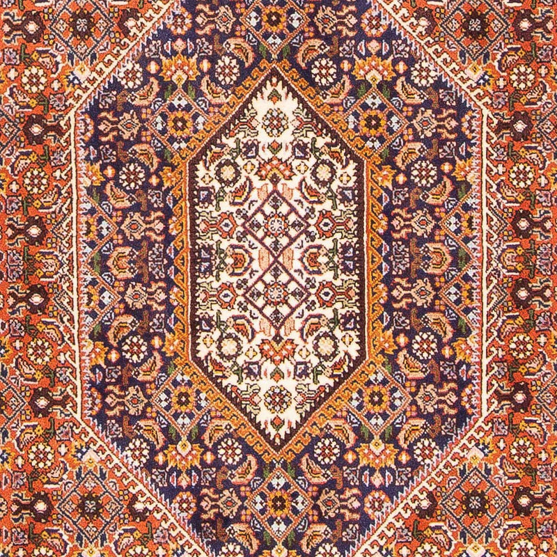 Bidjar - Zanjan Teppich 105x172cm - Perserteppich - blau