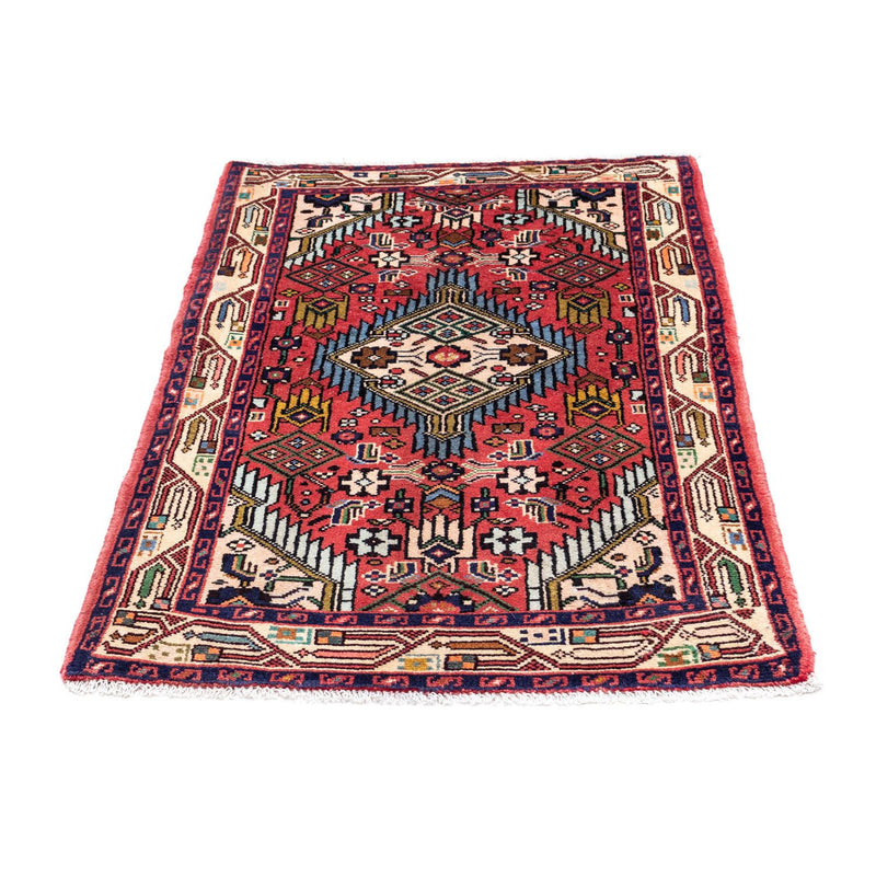 Hosseinabad Teppich 79x125cm - Perserteppich - rot