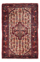 Perserteppich - Nomadic 80 x 125 cm - dunkelrot