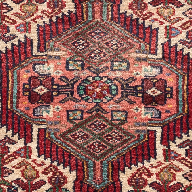 Perserteppich - Nomadic 80 x 125 cm - dunkelrot