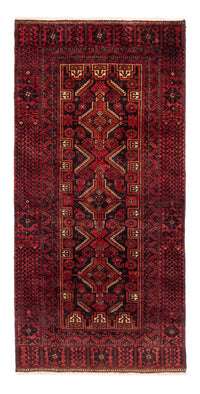 Belutsch Teppich 89x195cm - Perserteppich - dunkelrot – product image