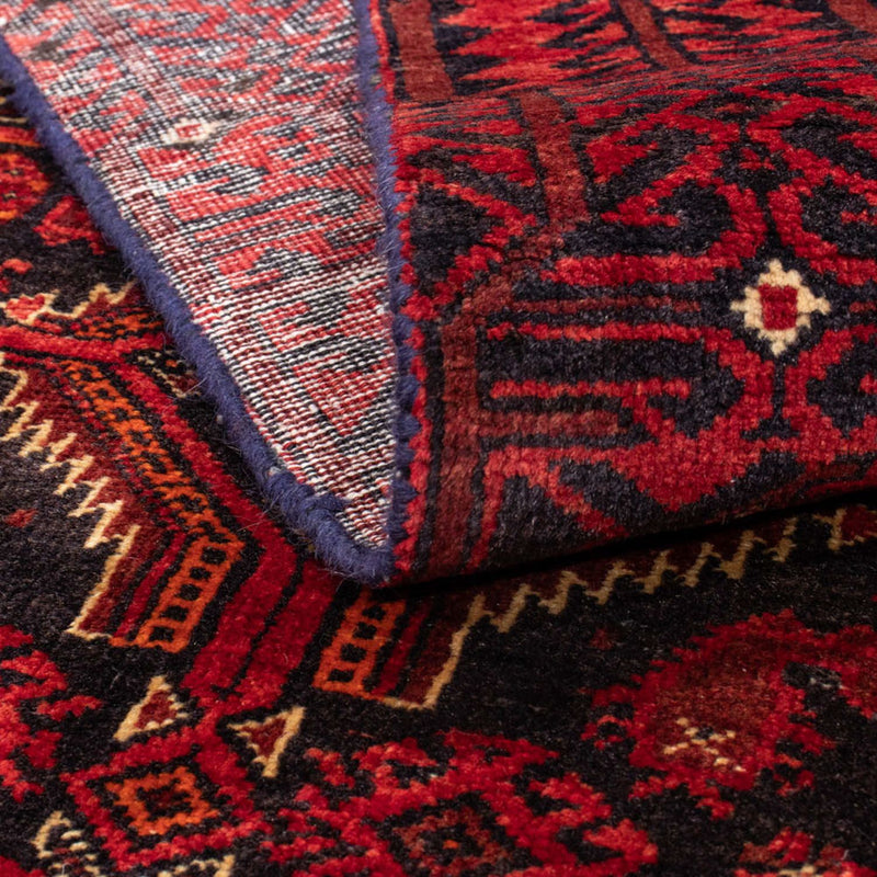 Belutsch Teppich 89x195cm - Perserteppich - dunkelrot