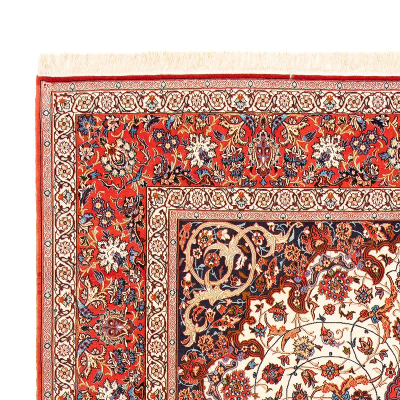 Isfahan Teppich 208x310cm - Perserteppich - rot
